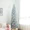 9ft. Unlit Silver Tinsel Artificial Christmas Tree